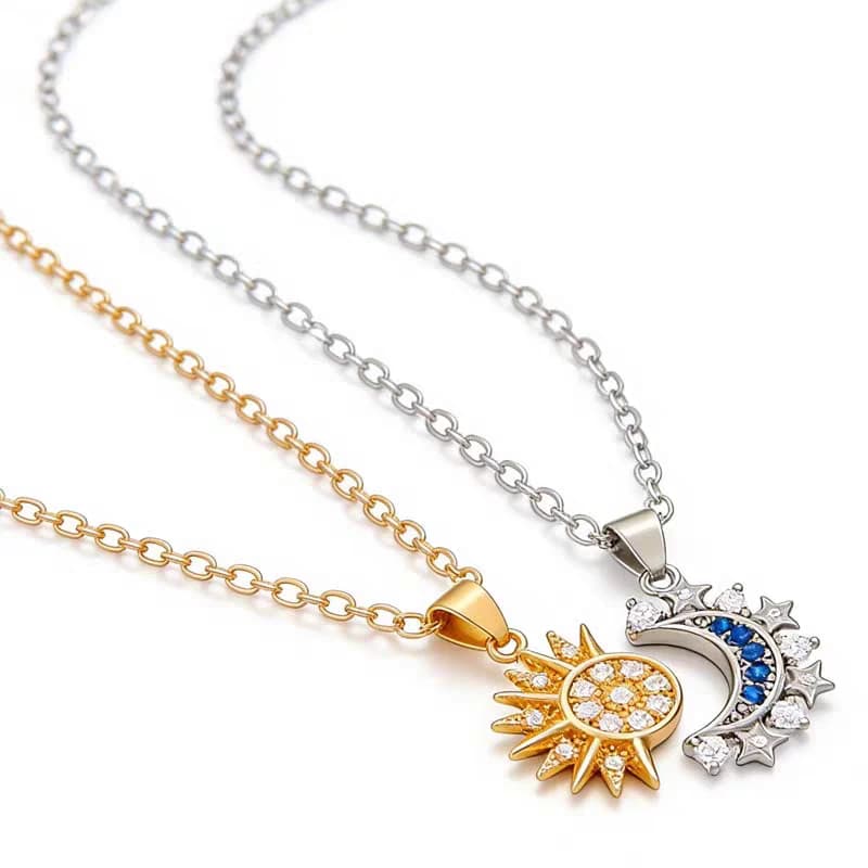 Parure Lune et Soleil